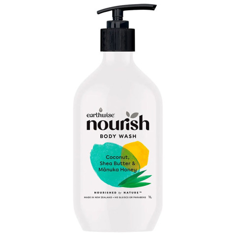 Earthwise Nourish Body Wash Coconut, Shea Butter and Honey