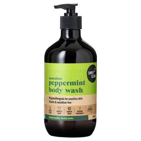 Simply Clean Body Wash Peppermint