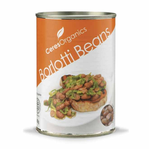 Ceres Organics Borlotti Beans Can