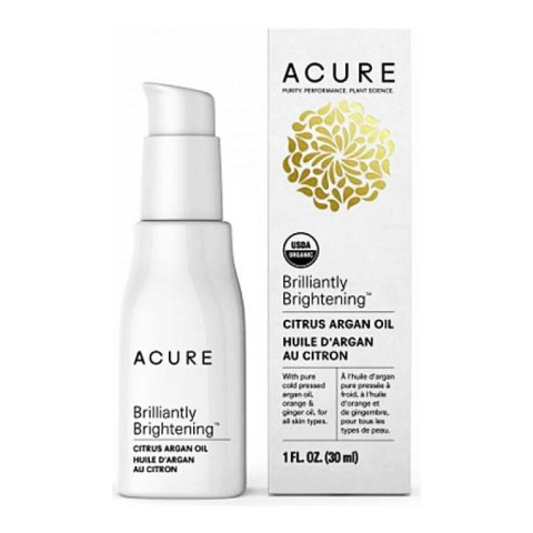 Acure Brilliantly Brightening Citrus Argan Oil