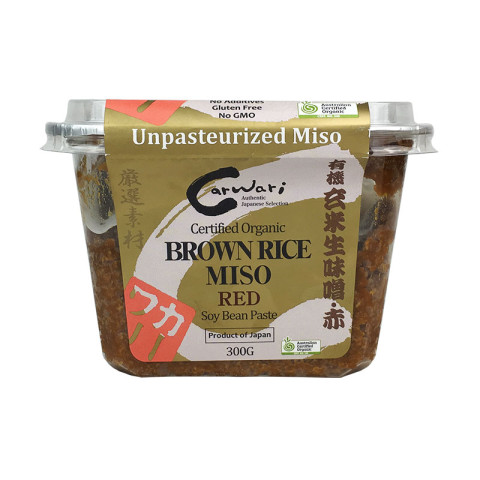 Carwari Miso Brown Rice Red Unpasteurized