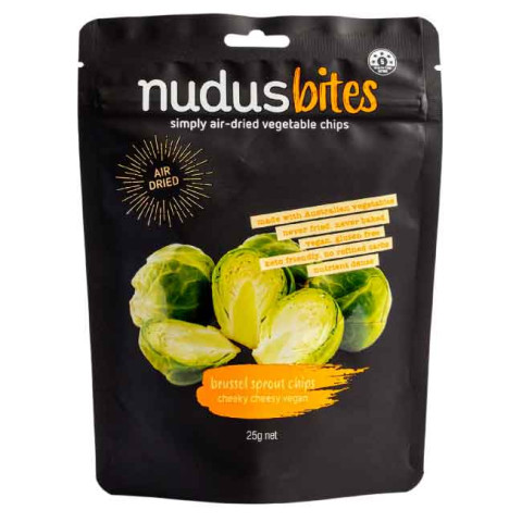 Nudus Brussel Sprout Cheesy Vegan