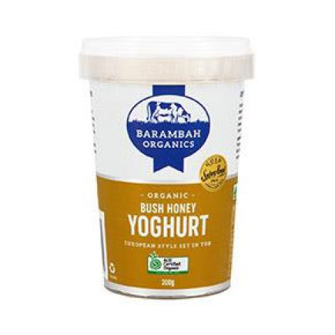 Barambah Organics Bush Honey Yoghurt