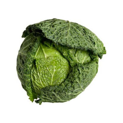 Savoy Cabbage Whole - Organic