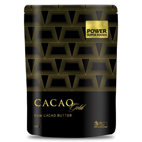 Power Super Foods Cacao Gold Raw Cacao Butter