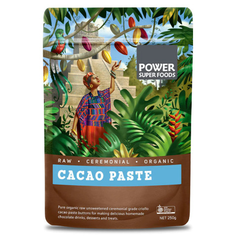 Power Super Foods Cacao Paste Buttons