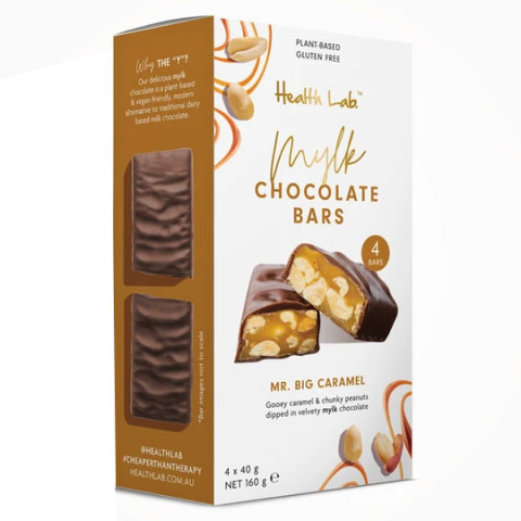 Health Lab Caramel Peanut Mylk Chocolate Bars