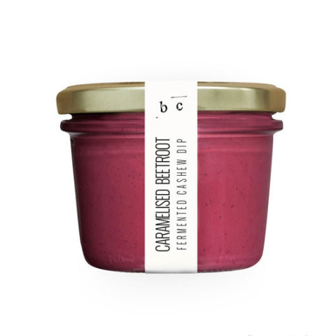 Botanical Cuisine Caramelised Beetroot Fermented Cashew Macadamia Dip