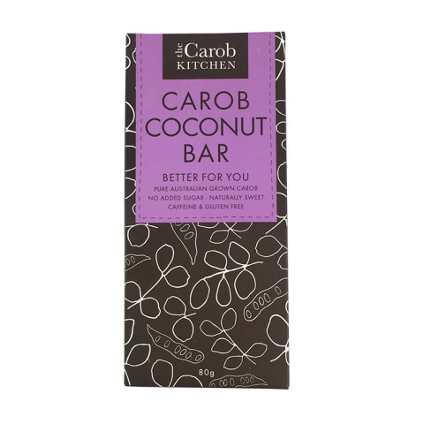 The Carob Kitchen Carob Coconut Bar