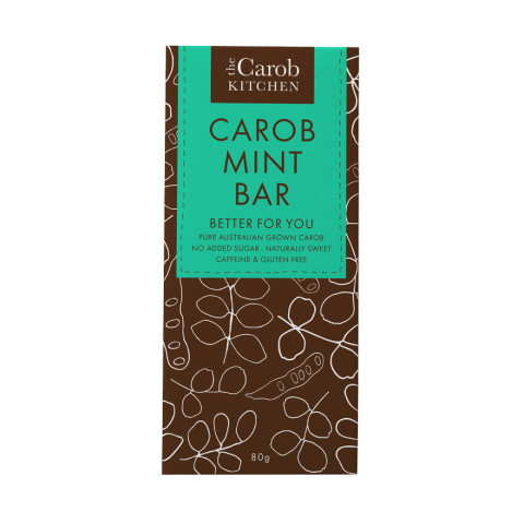 The Carob Kitchen Carob Mint Bar