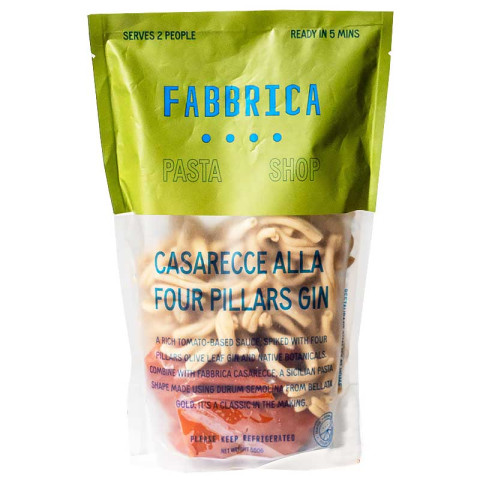 Fabbrica Pasta Casarecce alla Four Pillars Gin