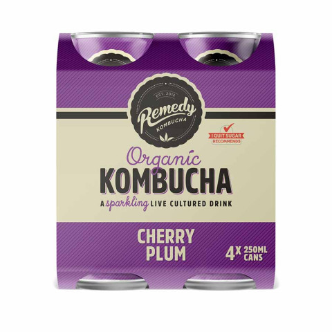 Remedy  Cherry Plum Kombucha CAN