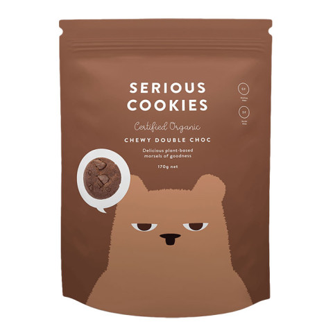 Serious Cookies Double Chocolate Cookies