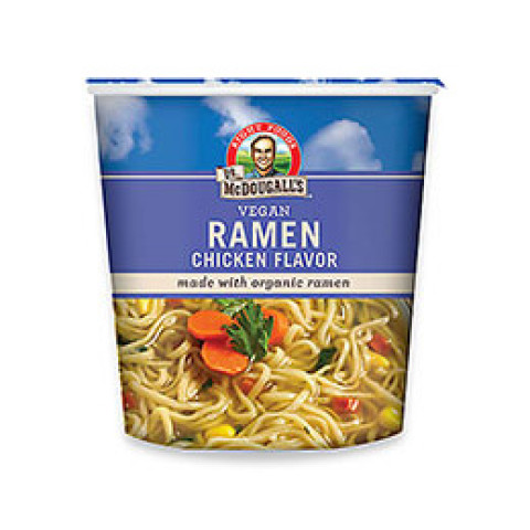 Dr. McDougall’s Chicken Flavour Soup with Ramen Noodle
