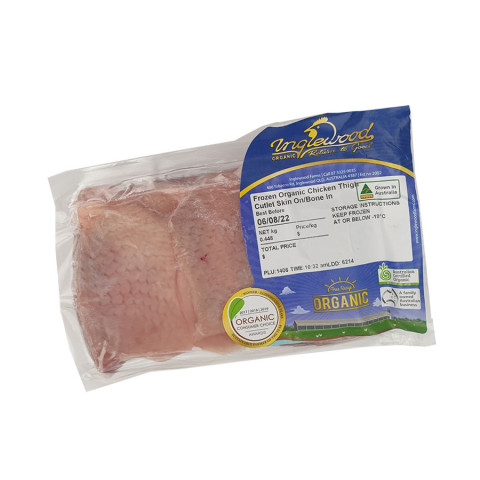 Inglewood Chicken Thigh Cutlet Skin On Bone In (Frozen)