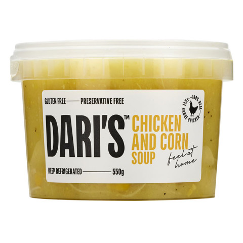 Dari’s Chicken and Corn Soup