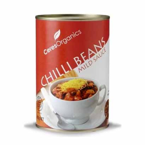 Ceres Organics Chilli Beans in Mild Sauce