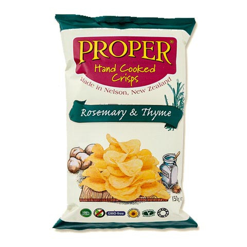 Proper Crisps Chips Rosemary and Thyme