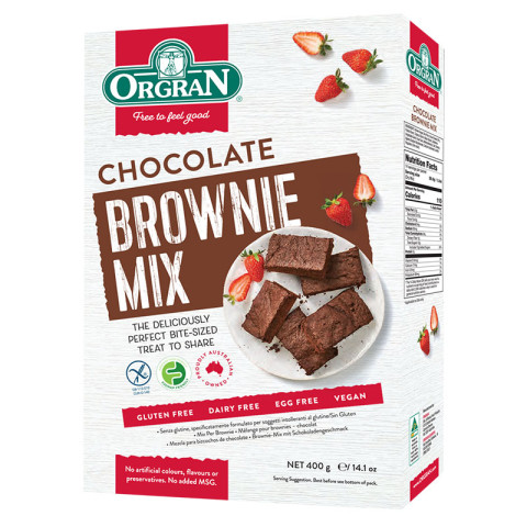 Orgran Gluten Free Chocolate Brownie Mix