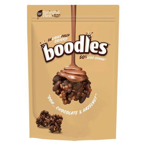 Boodles Chocolate and Hazelnut 50% Less Sugar