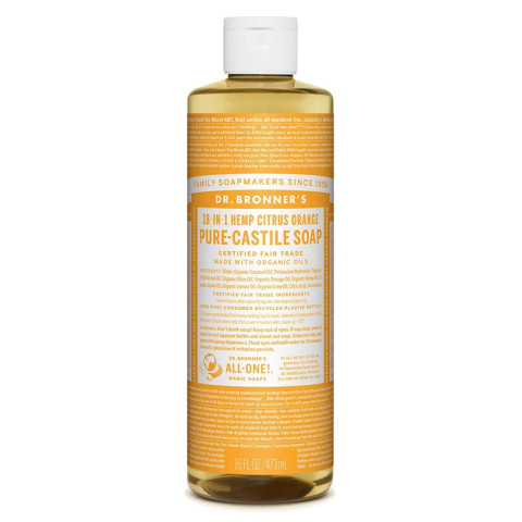Dr Bronner's Pure Castile Liquid Soap Citrus