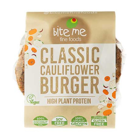 Bite Me Fine Foods Classic Cauliflower Burger Patties