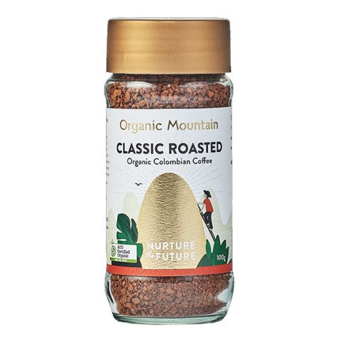 Organic Mountain Classic Roasted Instant Coffee