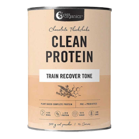 Nutra Organics Clean Protein Chocolate Thickshake