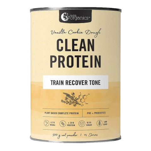 Nutra Organics Clean Protein Vanilla Cookie Dough