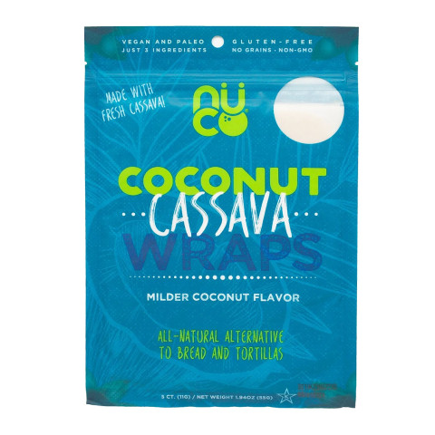 Nuco Coconut Cassava Wraps