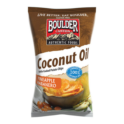 Boulder Canyon Coconut Oil Pineapple Habanero Chips