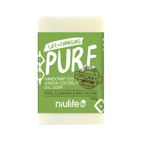 Niulife Coconut Oil Soap Pure - Unscented