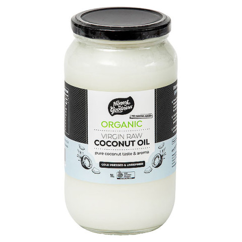 Honest to Goodness Coconut Oil Virgin Organic