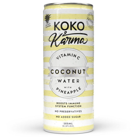Koko and Karma Coconut Water - Vitamin C and Pineapple