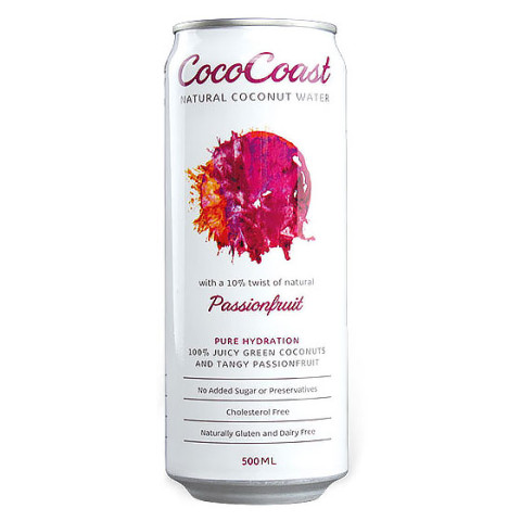 Coco Coast Coconut Water with Passionfruit