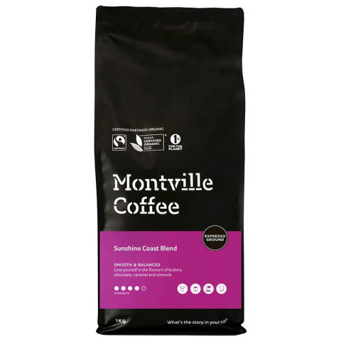 Montville Coffee Beans Sunshine Coast Blend