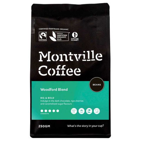 Montville Coffee Beans Woodford Blend