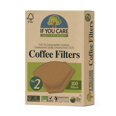 If You Care Coffee Filters Compostable No. 2