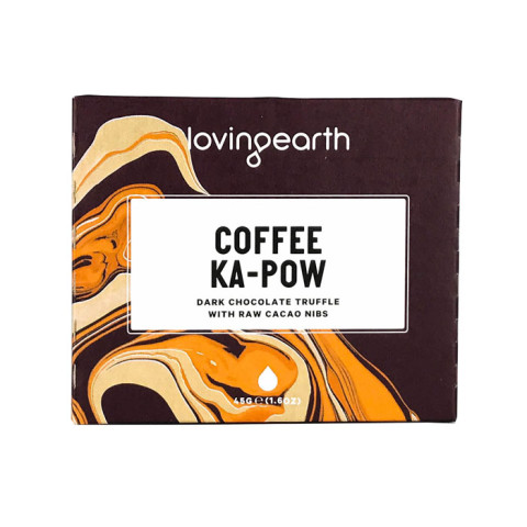 Loving Earth Coffee Ka-Pow Chocolate Bar