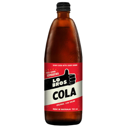 Lo Bros Cola Kombucha Soda