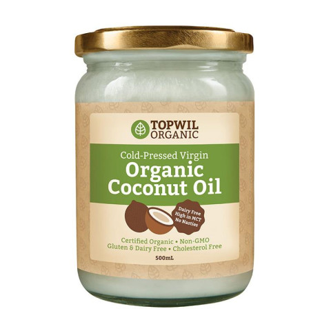 Topwil Organic Cold Pressed Organic Virgin Coconut Oil
