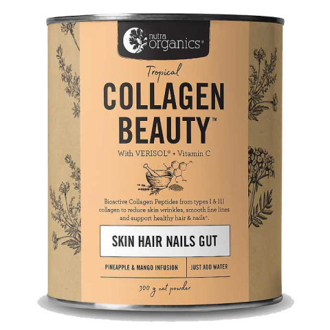 Nutra Organics Collagen Beauty with Verisol C Tropical