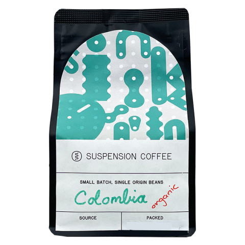 Suspension Coffee Columbian Beans Organic