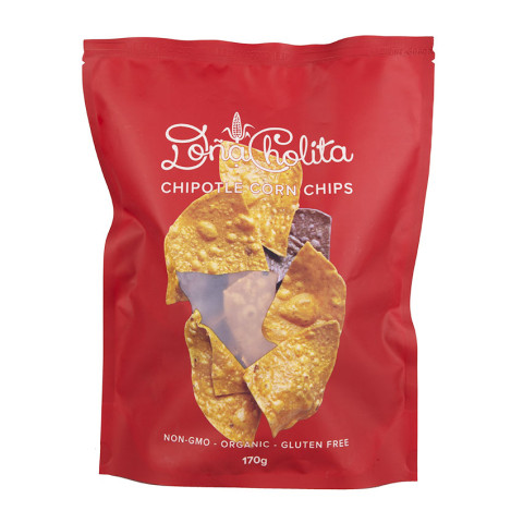 Dona Cholita Corn Chips Totopos Chipotle