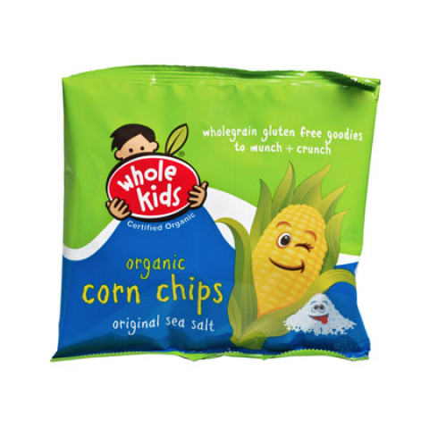 Whole Kids  Corn Chips Original Low Salt - Clearance