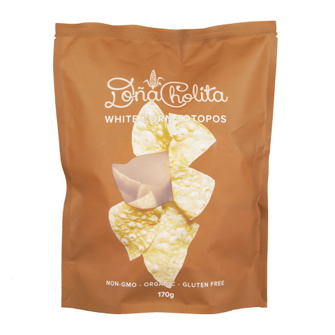 Dona Cholita Corn Chips Totopos White