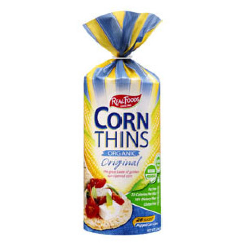 Real Foods Corn Thins Original