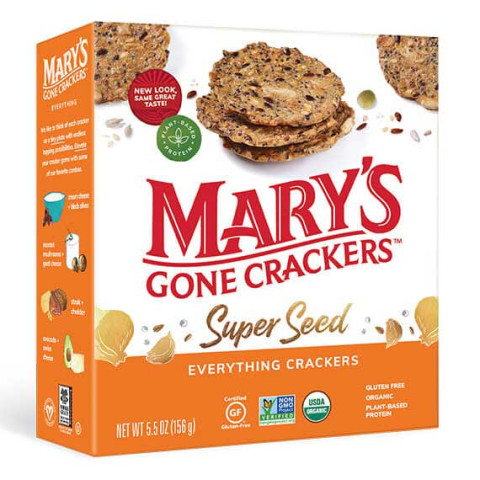 Mary’s Gone Crackers Super Seed Everything Crackers