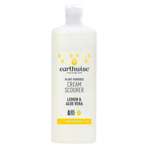 Earthwise Cream Scourer Lemon and Aloe Vera