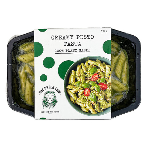 The Green Lion Creamy Pesto Pasta Vegan